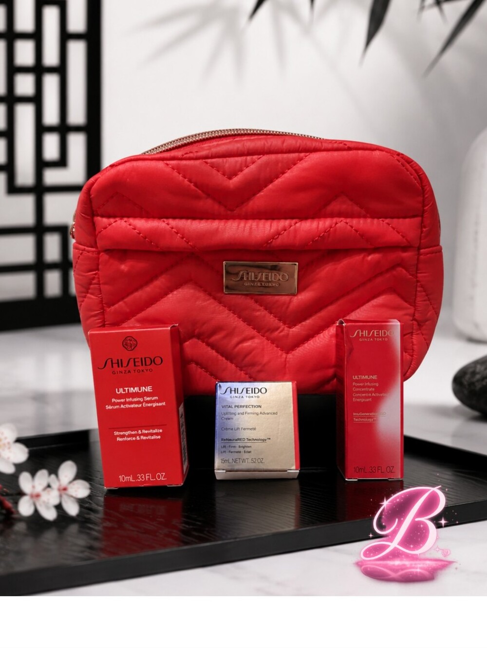 Shiseido Luxury Japanese Skincare Set - Travel Sizes